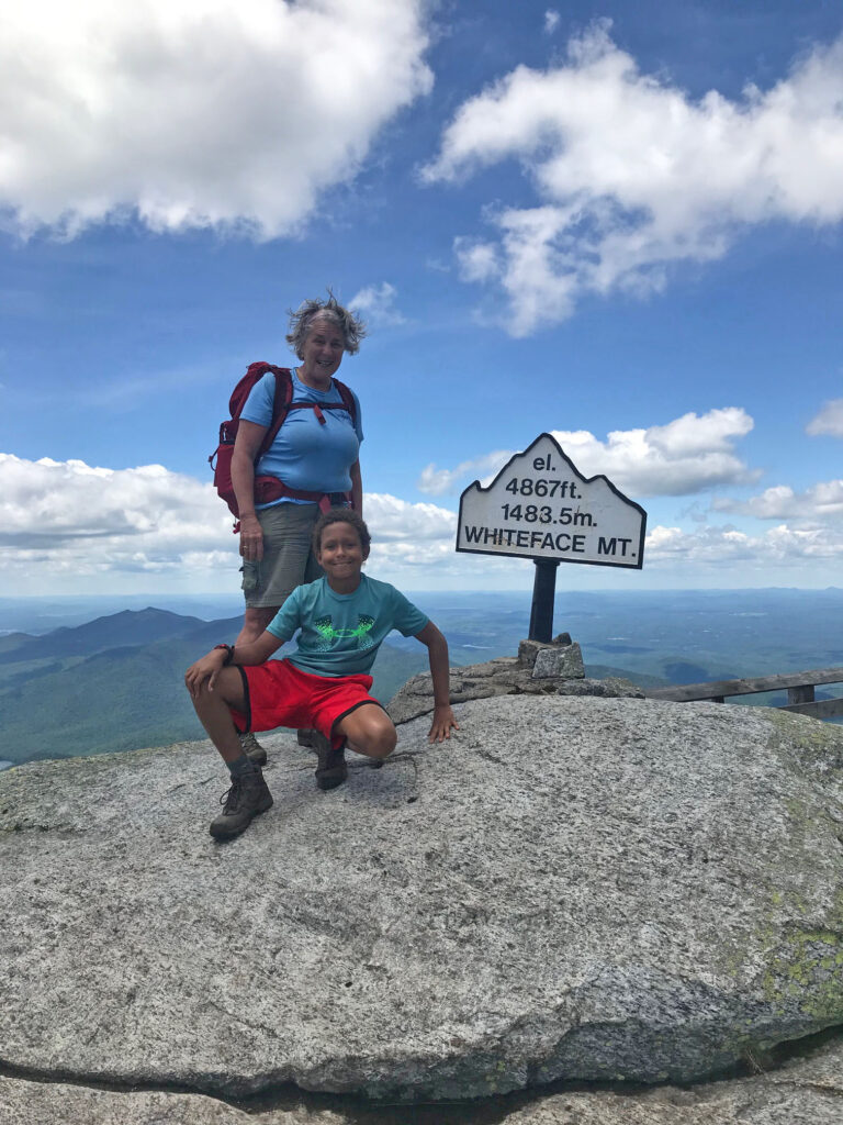 Summit of Whiteface Mountain, the most northerly of the 46ers. There is also a road to the top!